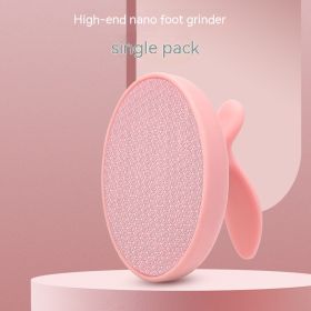 Foot Grinder Rub Foot Board Calluses Removing Foot Repair Exfoliating And Exfoliating (Color: PINK)