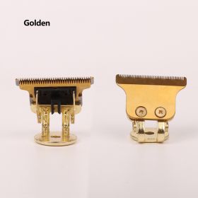 Charging Multifunctional Shaver Accessories Fully Washable Cutter Head With Bracket (Color: Gold)