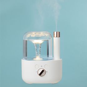 Water Hose Incense Humidifier Essential Oil Automatic Fragrance Home Decor (Option: White-USB)