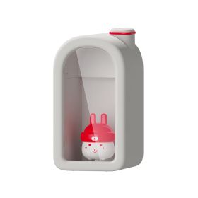 Automatic Blind Box Rabbit Night Humidifier (Option: White-USB)