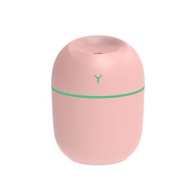 USB Mute Humidifier For Office Desktop (Option: Pink-220ml)