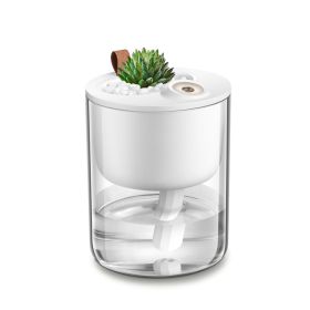 Creative Small Ecological Large Capacity Humidifier Usb Desktop (Option: White-USB)