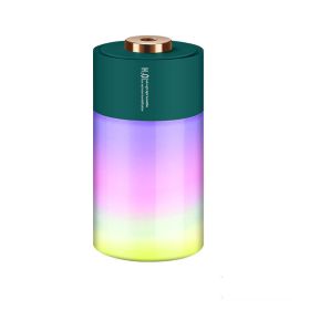 Colorful Aromatic Cup Humidifier Air Purification (Option: Green-Humidifier-USB)