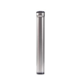 Portable Travel Portable Tube Sealed Aluminum Alloy (Color: Grey)