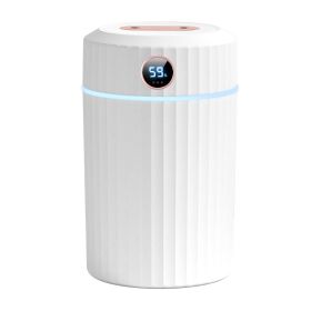 Display Home Silent Aromatherapy Bedroom Desktop Gift Humidifier (Option: E19 white-USB)