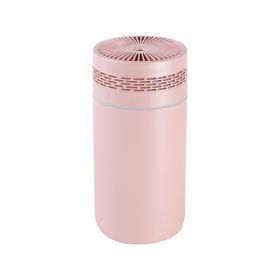 Head Shaking Humidifier USB Dual Use Free Adjustment (Option: Pink1-74x74x155MM-USB)