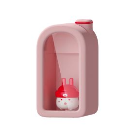 Automatic Blind Box Rabbit Night Humidifier (Option: Pink-USB)