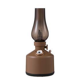 Kerosene Lamp Air Humidifier Home Bar (Option: Coffee-USB)