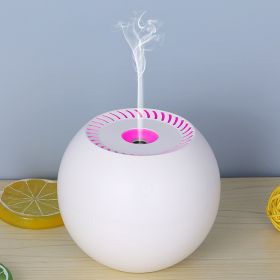 USB Plug-in Colorful Light Mushroom Humidifier (Option: White-USB)