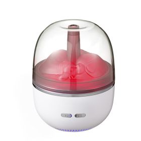 Air Humidifier Essential Oil Ultrasonic Aromatherapy Atomizer Colorful Light Heavy Fog Volume Office Home Accessories (Option: White-USB)