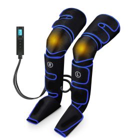 Air Knee Massager Wholesale Household Air Pressure Massager Electric Air Wave Leg Massage Instrument Leg Massage Machine (Option: Black-US with bag)