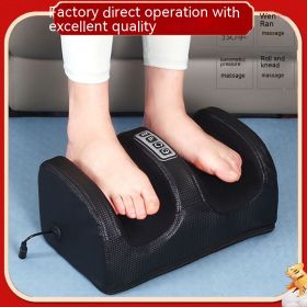 Small Leg Machine Electric Automatic Plastic Foot Massager (Option: Black-UK)