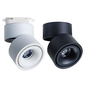 Folding Spotlight Led Surface Mounted Ceiling (Option: 7w-White Neutral Bright Outfit)