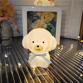 Cartoon Luminous Night Market Stall Led Small Night Lamp Christmas Gift (Option: Tai Di Blue)