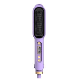 Anion Splint Electric Hair Curler (Option: Violet-European Standard)